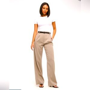 Abercrombie & Fitch Sloan Tailored Wide Leg Pants Size 25